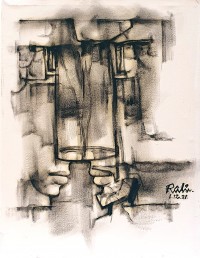 Mansoor Rahi, 18 x 24 Inch, Oil on Canvas, Figurative Painting, AC-MSR-151